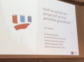 Politici die deelnamen aan debat Staten Generaal GGZ 2024